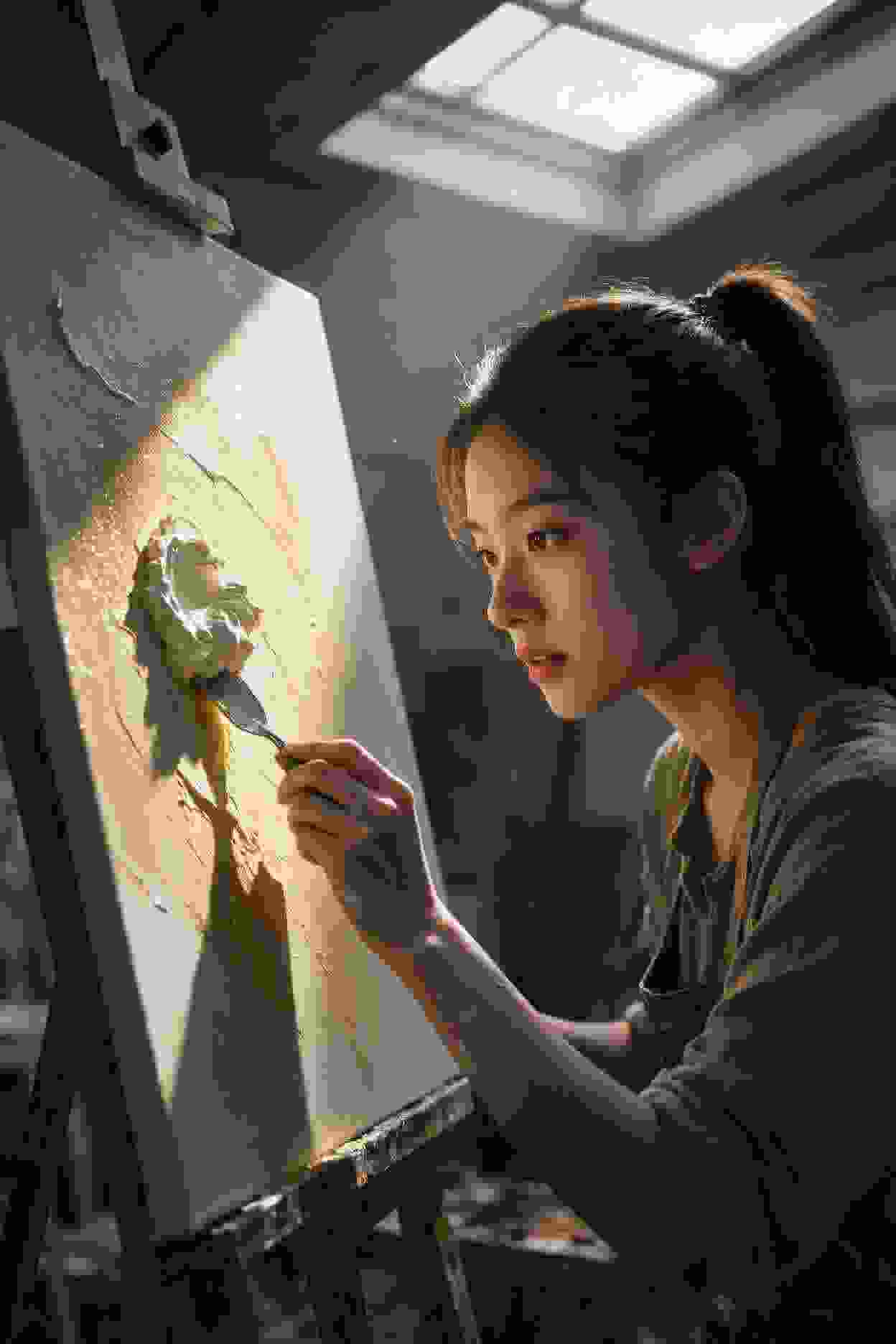 年轻发型师